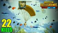 Choose landing spot carefully in PUBG Mobile Lite (Image via Techno Gamerz YT)